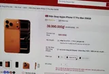 Apple thu hơn 2.500 tỷ đồng trên sàn TMĐT trong quý III/2025