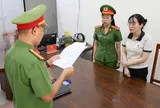 Thi hành lệnh bắt tạm giam Võ Thị Ngọc Lan 41 tuổi