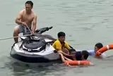 Sự cố flyboard khi đang "bay": Lời kể của người bán nước vứt hết ví tiền và đồ đạc lao xuống cứu