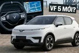 Lộ xe lạ trông như VinFast VF 5 mới: Đuôi khác biệt, vô-lăng vát 2 đáy thể thao, màn hình lớn hơn hẳn