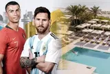 Ronaldo vung 164 triệu/đêm ở resort siêu sang, Messi khiêm tốn với khách sạn 5 triệu tại World Cup 2026