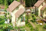 Từ bãi đất hoang thành nhà cổ tích 14m2 giá 70 triệu