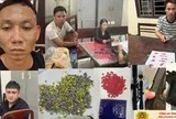 Các mũi trinh sát đồng loạt khám xét, bắt Vũ Văn Bốn SN 1986 cùng 93 đối tượng