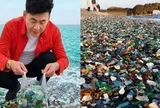 Đến "bãi biển thủy tinh" nổi tiếng nước Nga du lịch, nam ca sĩ Việt bị người dân nhắc nhở khi lấy đá về làm kỷ niệm