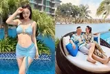 Hoa hậu đẹp bậc nhất Việt Nam tỏ tình với đại gia: "Nghe chàng hát, em vẫn bị gục ngã như lần đầu"