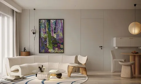 Cải tạo căn hộ 100m2 với 800 triệu đồng