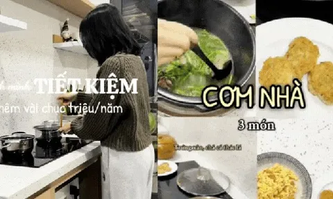 Gia đình 3 người tiết kiệm vài chục triệu/năm, nhờ vài thói quen nhỏ: Nấu ăn ở nhà đủ 3 bữa, không trà sữa, không "đu trend"