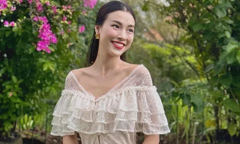 Á hậu Hoàng Oanh kể chuyện làm mẹ đơn thân, hé lộ mối quan hệ với chồng cũ