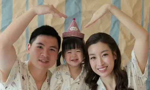 Đỗ Mỹ Linh tung bộ ảnh cực xinh yêu mừng sinh nhật chồng Chủ tịch, không hoành tráng nhưng ngọt ngào chuẩn dâu hào môn