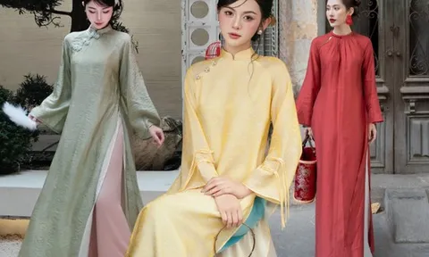 Chọn áo dài tôn dáng: Lưu ý then chốt để dáng nào mặc lên cũng thanh thoát, kể cả eo to hay vai thô