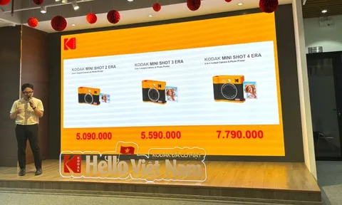 Thương hiệu Kodak chính thức quay lại thị trường Việt Nam - át chủ bài là gì?