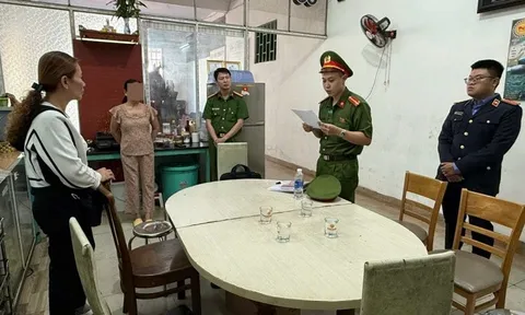 Khám xét, cấm đi khỏi nơi cư trú đối với chủ doanh nghiệp Ngô Thị Bảo Vâng