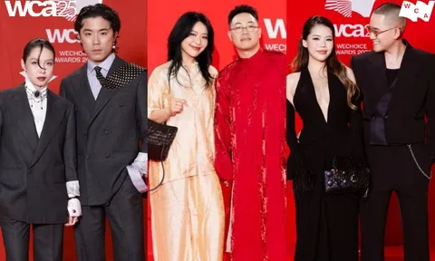 Hạnh phúc "bể màn hình" trên thảm đỏ HOT nhất đầu 2026: Lộ diện cặp đôi có kiểu "lò vi sóng lạ nhất lịch sử"