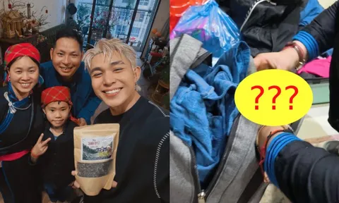 2 thứ được chị Thông mang từ tận Bản Liền và TP.HCM, mất gần 1 ngày di chuyển mới tới nơi