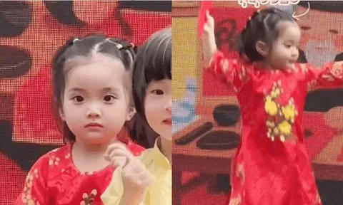 Không thể rời mắt khi Lisa nhà Khánh Thi-Phan Hiển lần đầu diễn sân khấu, xinh yêu quá mức, khí chất chuẩn "con nhà nòi"