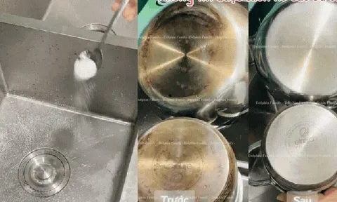 Các mẹ đảm gọi tên “chân ái làm sạch” trong công cuộc dọn nhà đón Tết: Chậu rửa, vòi nước, xoong nồi... đều sáng bóng chỉ sau 15 phút