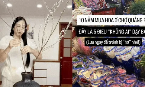 Mua hoa Tết ở Quảng Bá, chênh vài trăm nghìn là chuyện thường: 5 mẹo không bao giờ bị hớ từ người có 10 năm kinh nghiệm