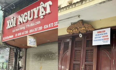 Nhìn người ta nghỉ Tết mà sốt ruột thay: Loạt quán nổi tiếng Hà Nội đóng cửa dài chưa từng thấy, có nơi tận nửa tháng