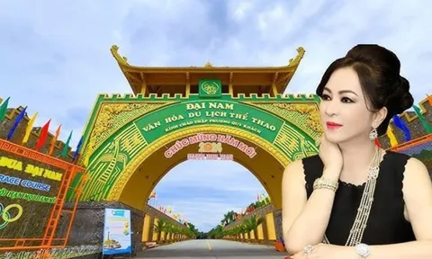 Khu du lịch Đại Nam của vợ chồng bà Nguyễn Phương Hằng có thông báo mới liên quan đến khu đền rộng 5.000m2