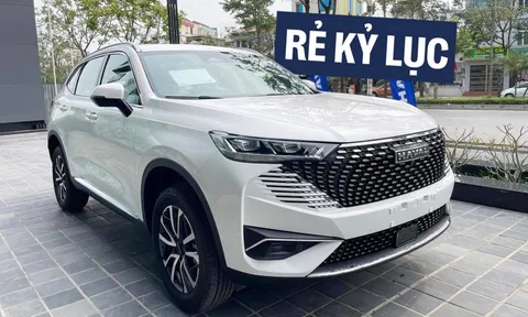 Haval H6 giảm giá kỷ lục còn 685 triệu đồng tại đại lý: Xe hybrid ngang cỡ CR-V, nhiều công nghệ, nhưng rẻ hơn cả phân khúc dưới