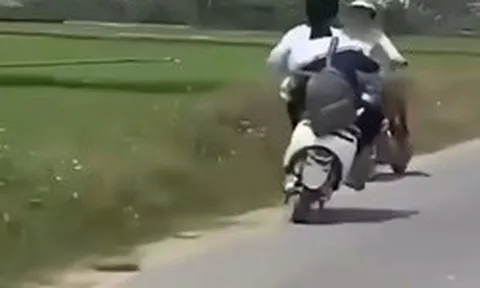 Triệu tập 2 thiếu niên lạng lách, gây tai nạn cho một phụ nữ