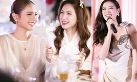 Tiệc thôi nôi quy tụ cả showbiz của con gái Puka: Hoà Minzy lẻ bóng, 1 đôi lộ diện giữa tin đồn có tin vui