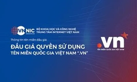 Đấu giá tên miền “.vn” lần đầu: Giá trúng cao nhất đạt 1,584 tỷ đồng