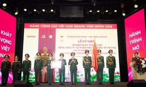 Viettel đánh dấu 20 năm kinh doanh toàn cầu thành công rực rỡ