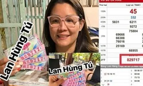 Chiều 8-4, đại lý tìm 4 vé trúng giải độc đắc xổ số miền Nam đang “đi lạc”