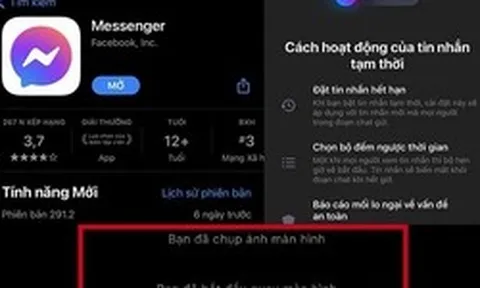Cách để Messenger cảnh báo khi có người chụp màn hình