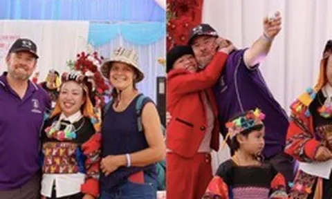 Khách Tây lạc vào đám cưới Hà Giang, 'quẩy sung' hơn cả thanh niên bản địa