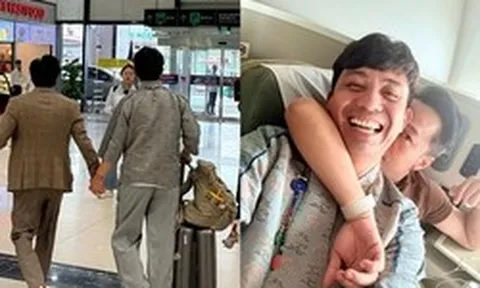 Bức ảnh trên máy bay của Minh Nhựa khiến Cường Đô La phải tag thẳng vợ bạn vào