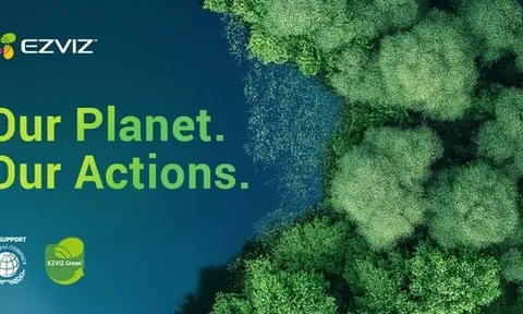 EZVIZ gia nhập Chương trình Hiệp ước Toàn cầu của Liên Hợp Quốc (UNGC), mở ra một chương mới trong hành trình kiên định hướng tới sự bền vững lâu dài và tiếp tục mở rộng đóng góp của mình vào các vấn đề môi trường trọng yếu