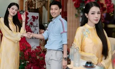 Ảnh nét căng: Văn Thanh mang trap xịn xò đến nhà vợ "trâm anh thế phiệt" dạm ngõ, trao ngay "thẻ lương" cực uy tín