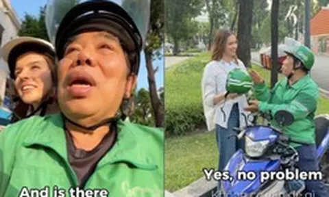 Tài xế Grab U70 'bắn tiếng Anh' với khách Tây, dân mạng gọi là đại sứ du lịch