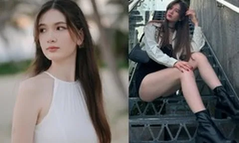 Mê mẩn nhan sắc ngọt ngào của em gái thủ môn Lâm Tây, chân dài nuột nà, vừa debut làm người mẫu đã gây sốt