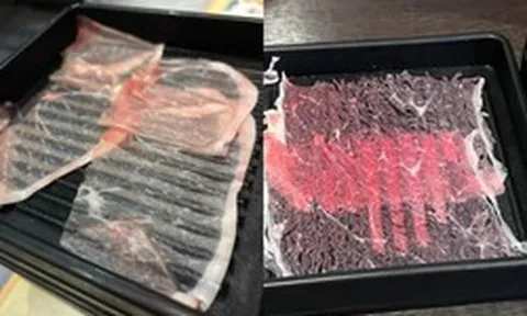 Chuỗi buffet nổi tiếng xin lỗi vì những phần thịt heo "xuyên thấu"