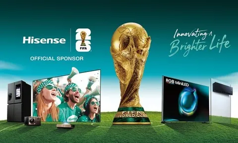 Hisense khuấy động không khí đếm ngược đến FIFA World Cup 2026™, trình diễn thế hệ giải trí tại gia và cuộc sống thông minh mới