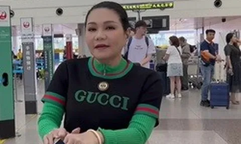 Nữ NSƯT xách vali bay về Mỹ, hứa 1 việc