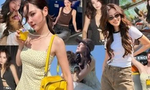 "Ngọc nữ showbiz" nhan sắc như tượng tạc: 34 tuổi vẫn mặc đẹp, sành điệu ngang gái trẻ