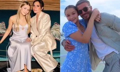 14 tuổi liên tục chạy show cùng bố mẹ, cuộc sống “bỏ quên tuổi teen” của tiểu thư Harper Beckham gây tranh cãi