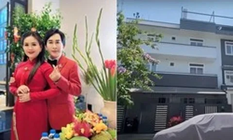 "Ông hoàng cải lương" cưới vợ 3 vừa đẹp vừa giỏi, mở 3 nhà hàng to, ở biệt thự 2 mặt tiền tại Bình Chánh