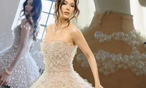 Eileen Gu diện váy kết từ 15.000 “bong bóng thủy tinh” tại Met Gala: Ẩn ý phía sau gây bất ngờ