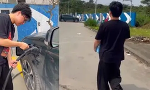 Con trai "ông hoàng nhạc đỏ" đi học về là phải đi làm, được bố nhắn nhủ: "Mệt cũng phải cố"