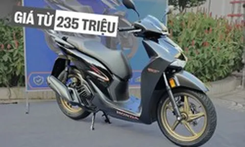 Honda SH 2026 nhập Ý về Việt Nam: Đắt nhất hơn 300 triệu, trải dài từ 150i đến 350i