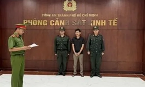 Thi hành lệnh bắt tạm giam Giám đốc Trần Quang Vũ SN 1973