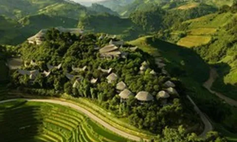 Việt Nam có khu nghỉ dưỡng vừa ẵm giải danh giá châu Á, nằm lọt giữa thung lũng ruộng bậc thang đẹp nhất nhì thế giới