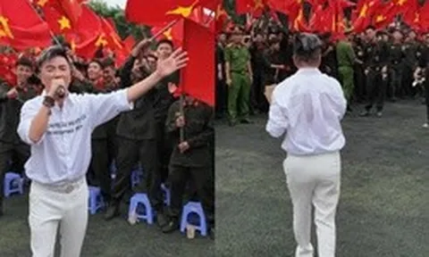 Đàm Vĩnh Hưng hãnh diện khi được làm điều này cho 2000 cán bộ chiến sĩ cảnh sát cơ động