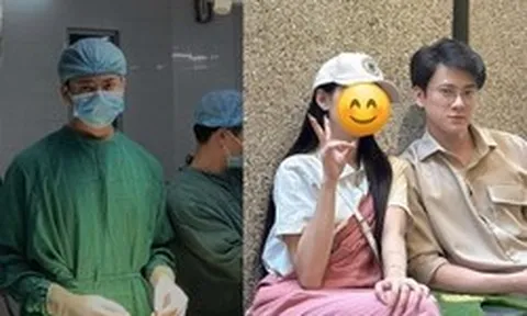 Bác sĩ nam thần xuất hiện trên trang "Thông tin chính phủ" hóa ra từng là bạn trai của nữ diễn viên quen mặt