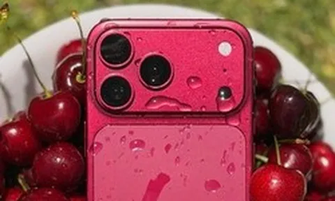 Lộ diện iPhone 18 Pro màu Dark Cherry